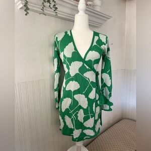 Diane Von Furstenberg X Target V Neck Sweater Wrap Top / Size: XXS